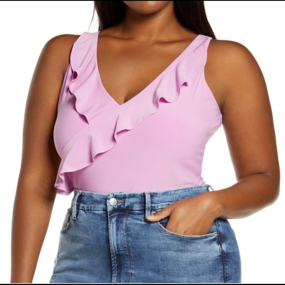 Leith Lily Ruffle Bodysuit - Picture 2 of 6